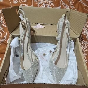 Sparkle kitten heels